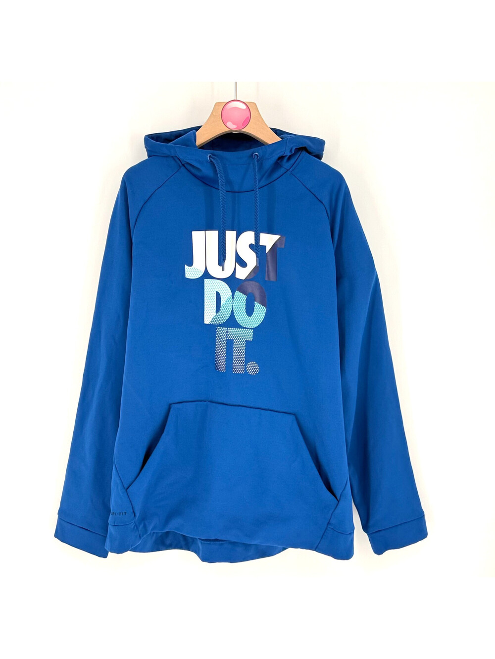 Nike Dri-FIT Just Do It Hoodie Athletic Pullover Mens XL
